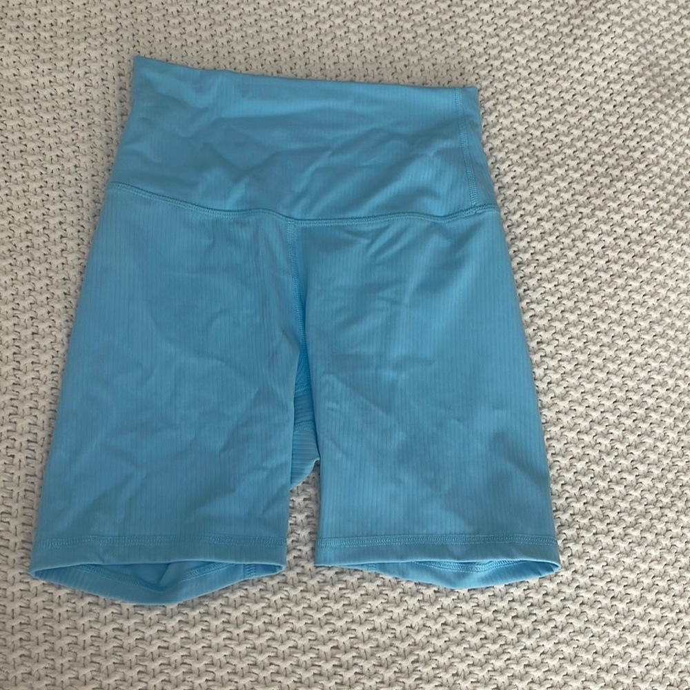 Lululemon Athletica Blue Athletic Shorts